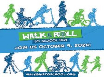 National Walk and Roll to School Day - Wednesday, October 9